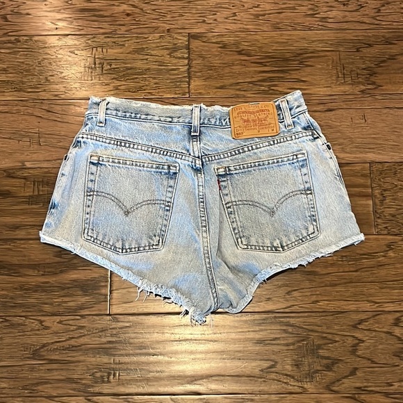 Vintage Levi’s 550 Cutoff Shorts Size 12 MIS - Picture 2 of 16